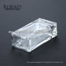 Quadratische Glasflasche Verpackungsdesign für Parfüm 50ml